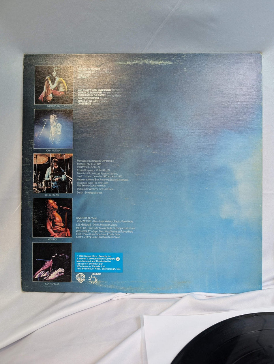 URIAH HEEP   HIGH AND MIGHTY  LP   CAN 1976 #BS 29491