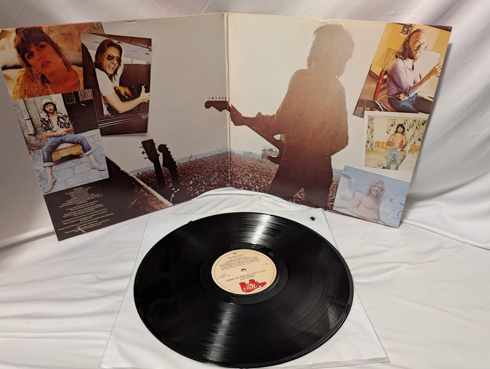 ERIC CLAPTON - BACKLESS - LP- GATEFOLD- CAN - RS#-1-3039