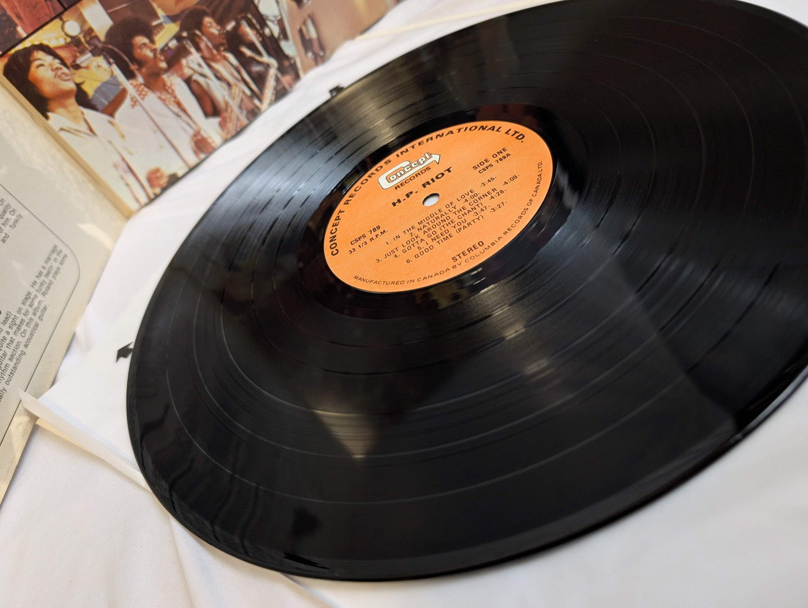 H.P. RIOT -LP- ALBUM #1974 - GATEFOLD - #CSPS 789