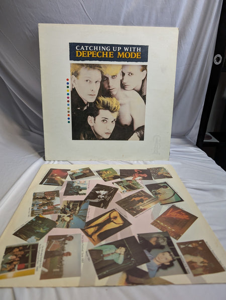 DEPECHE MODE - CATCHING UP WITH - 12" RECORD W/ OG INSERT 