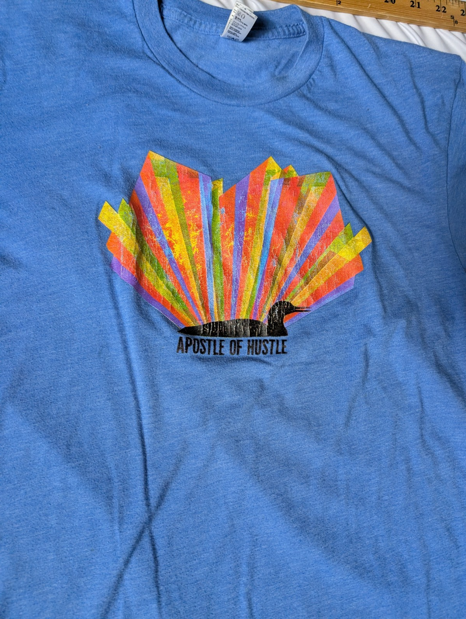 Apostles Of Hustle   Band T shirt   Size Small  Candian indie   Vintage   Rare 1