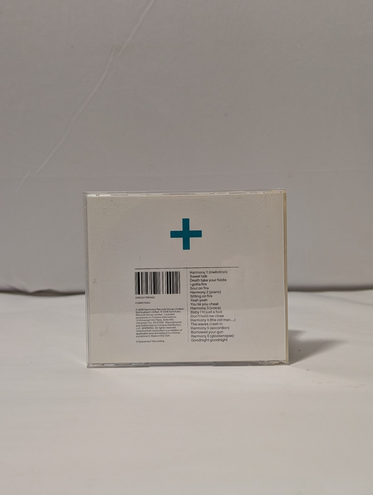 Spiritualized   Songs in A&E   CD  20082