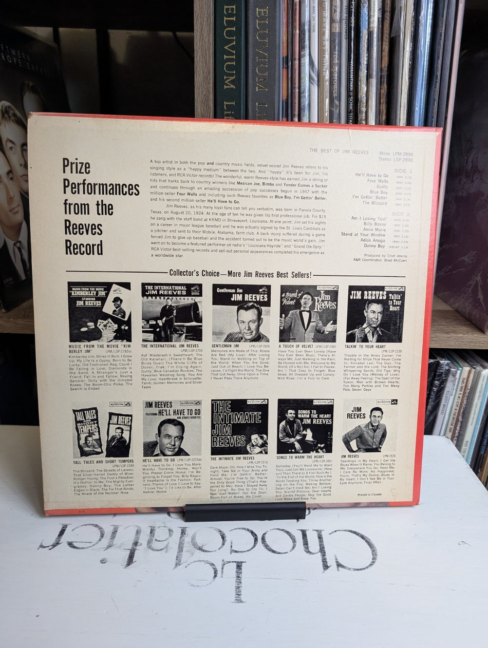 The Best Of Jim Reeves   LP 1964 Canada1