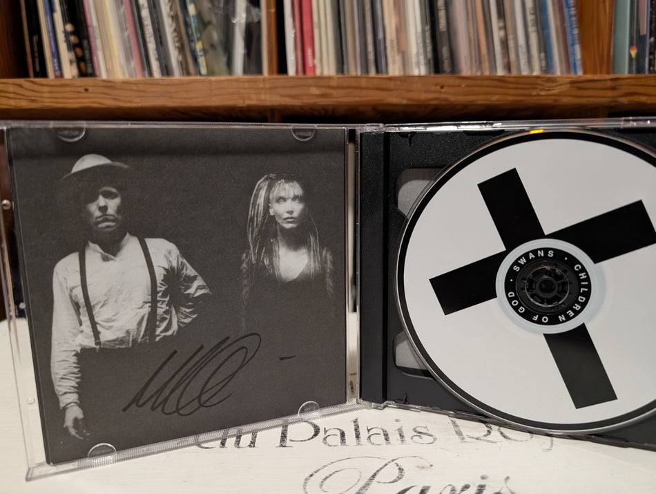 SWANS Children of God   World of Skin Definitive 1997 2CD Autograph M.Gira1