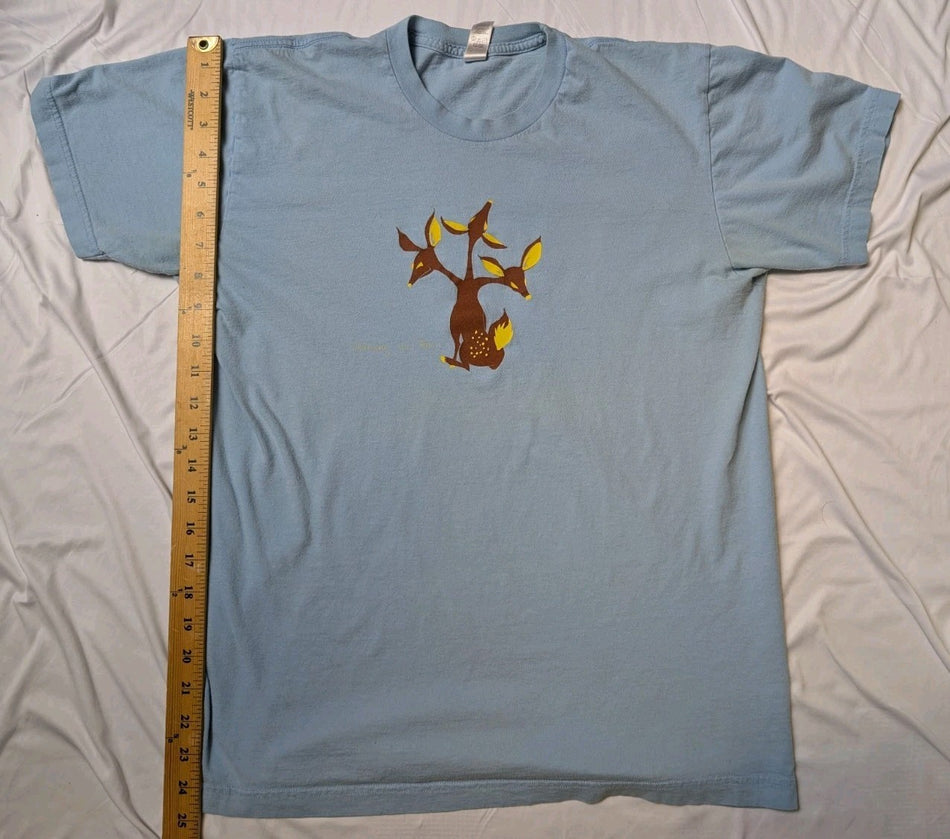 Raising The Fawn  Band Tee  Size Medium  Canadian Indie   Rare1