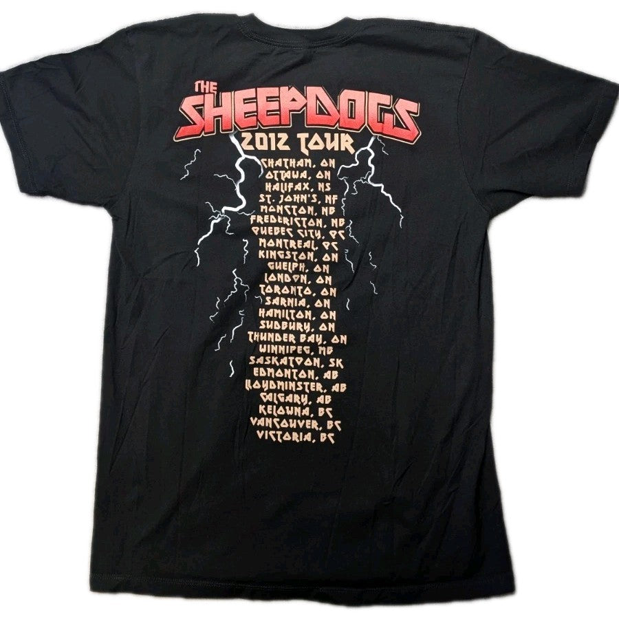 Band Shirt   Sheepdogs 2012 Canadian Tour   Men's Small1