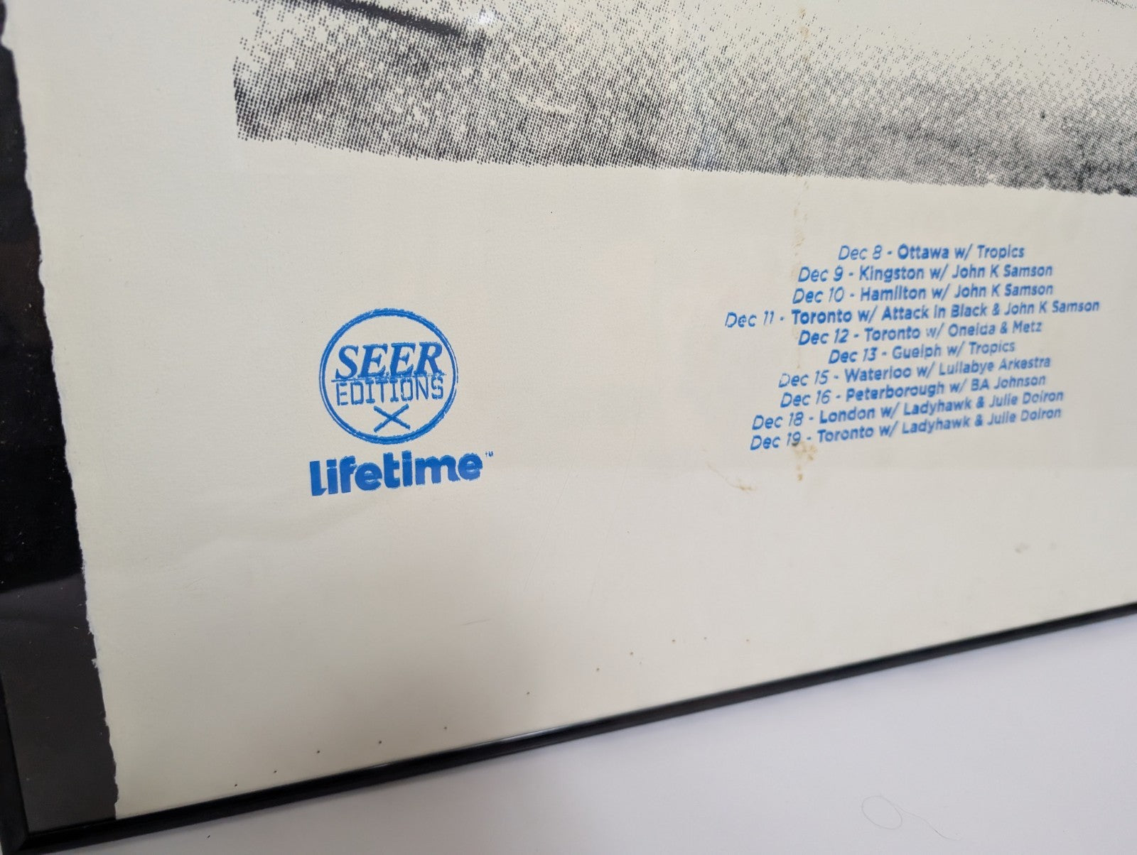 Constantines + Celebrating 10 Years -screen print