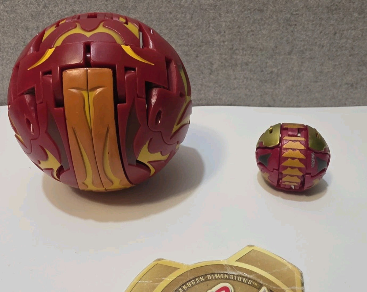 Bakugan Battle Brawlers Neo Dragonoid DEKA LARGE + Small4