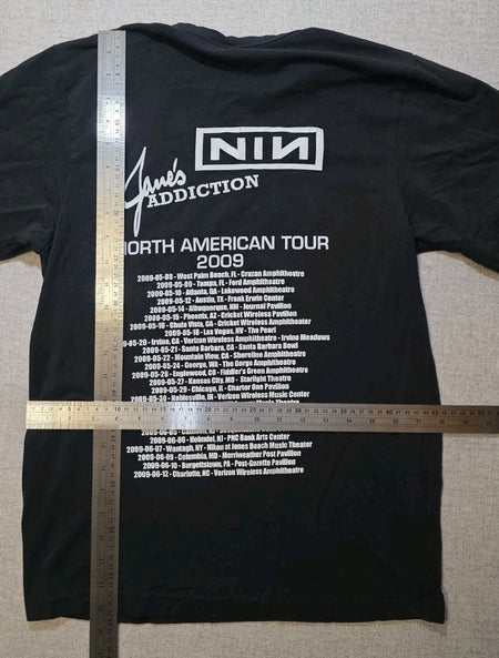 2009 Nine Inch Nails Janes Addiction Streetsweeper Social Tour Shirt6