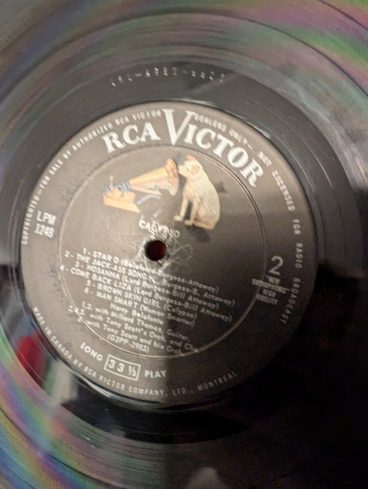 Harry Belafonte   Calypso (Vinyl Record LP)10