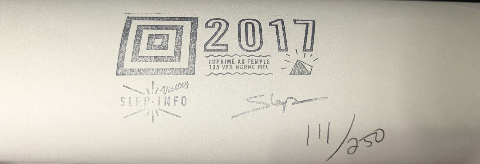 Sigur Ros - Silk Screen Tour 2017 Poster -