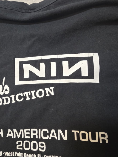 2009 Nine Inch Nails Janes Addiction Streetsweeper Social Tour Shirt5