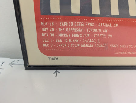 Elephant Stone   2012 Tour #'D Print OOP3