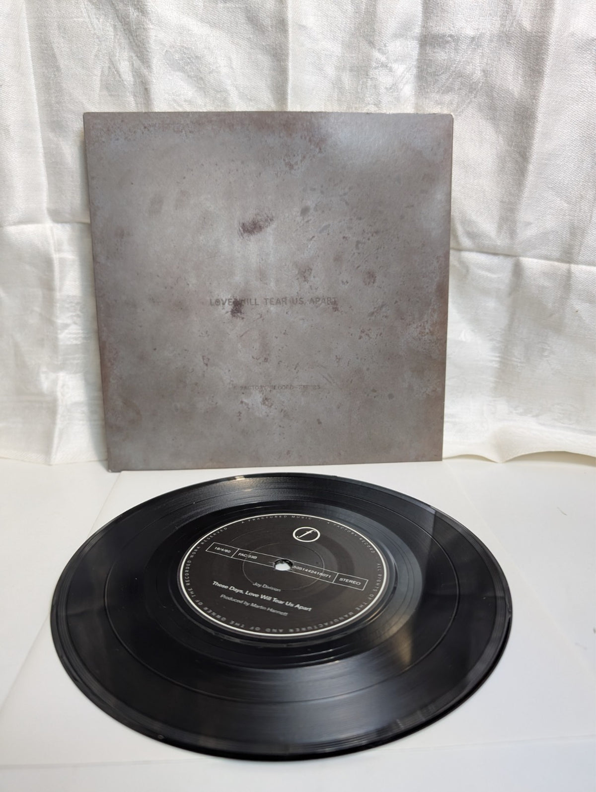 JOY DIVISION - LOVE WILL TEAR US APART (UK)- 7" RECORD (2007)