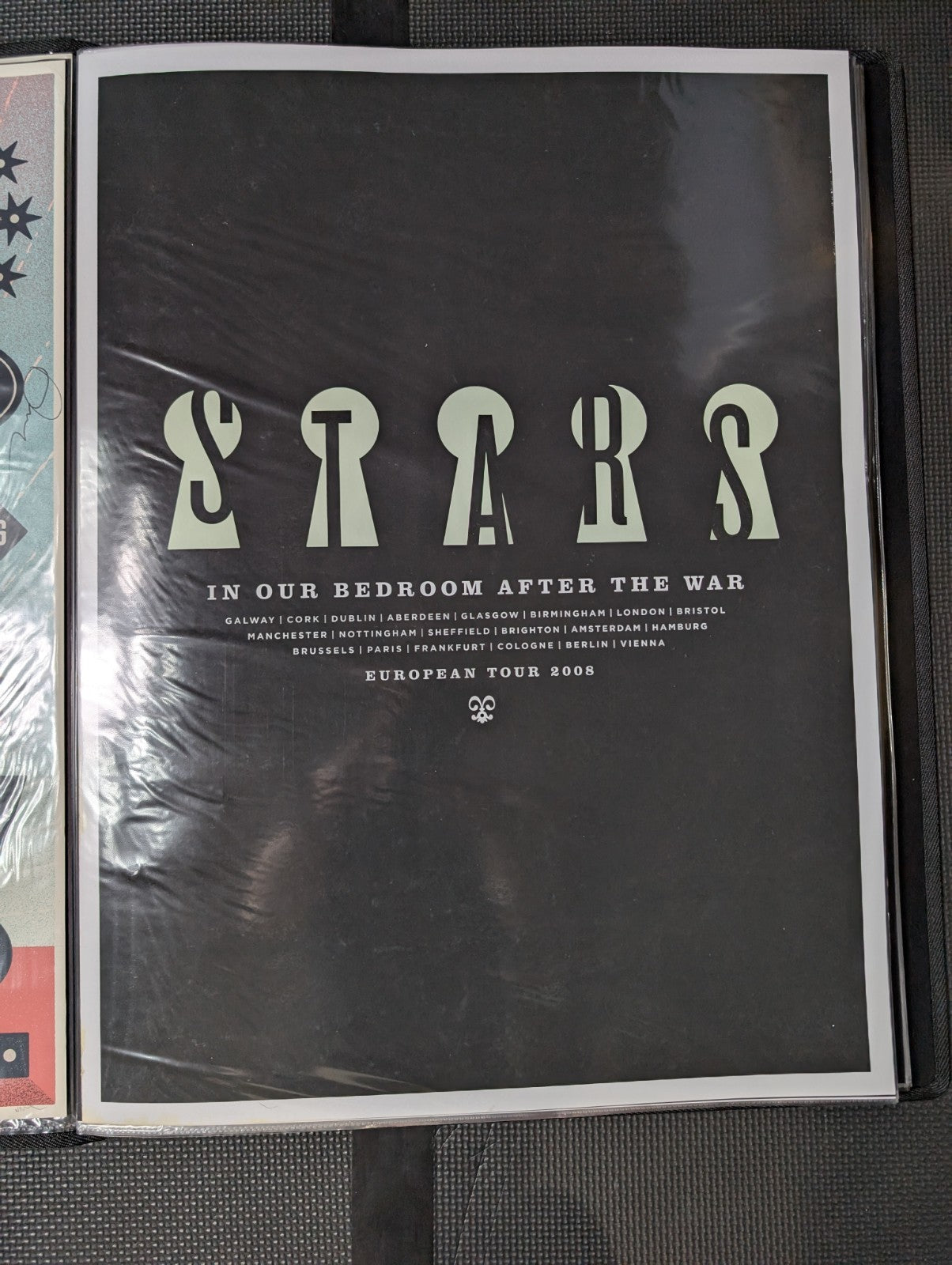 Stars   2008 European Tour Screen Print   0