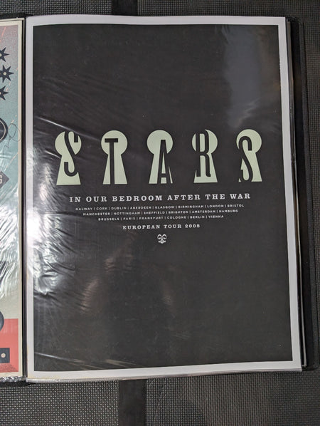 Stars   2008 European Tour Screen Print   0