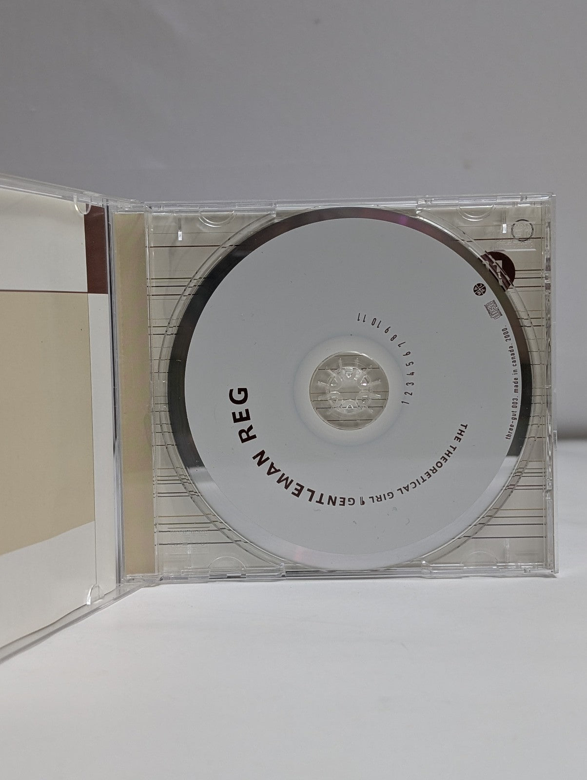 Gentlemen Reg - The Theoretical Girl - CD - 2000 *AUTOGRAPHED