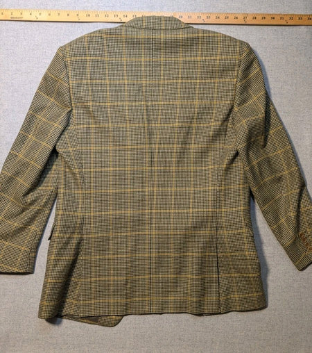 Holt Renfrew  Canali   Lana cashmere Jacket   Brown Plaid1