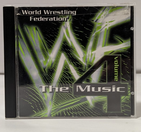 WWF - The Music - Volume 4 - CD - Compliation - 1999