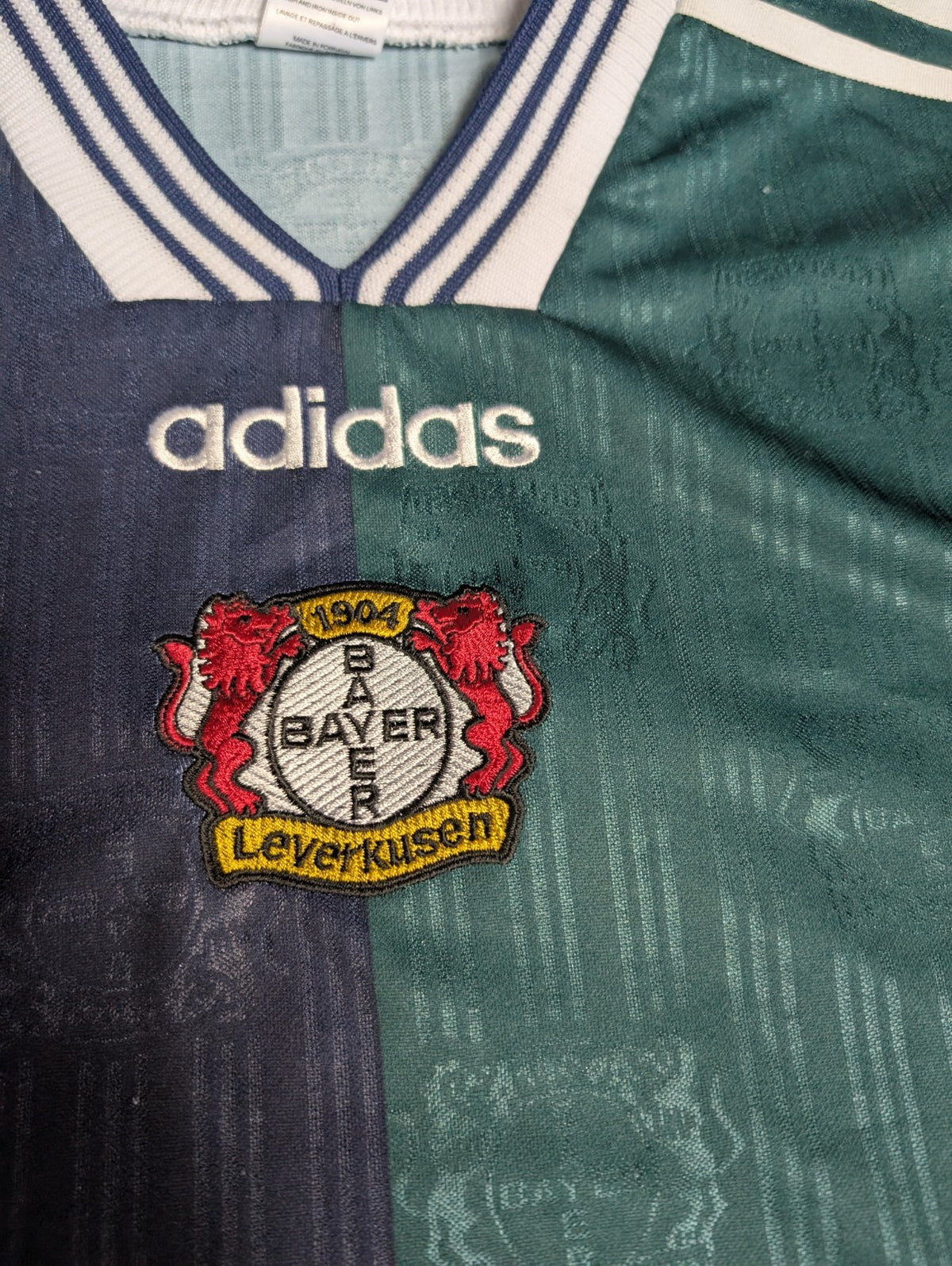 Bayer Leverkusen - 1997 1998-  Away Trikot Jersey - Vintage - SzXL