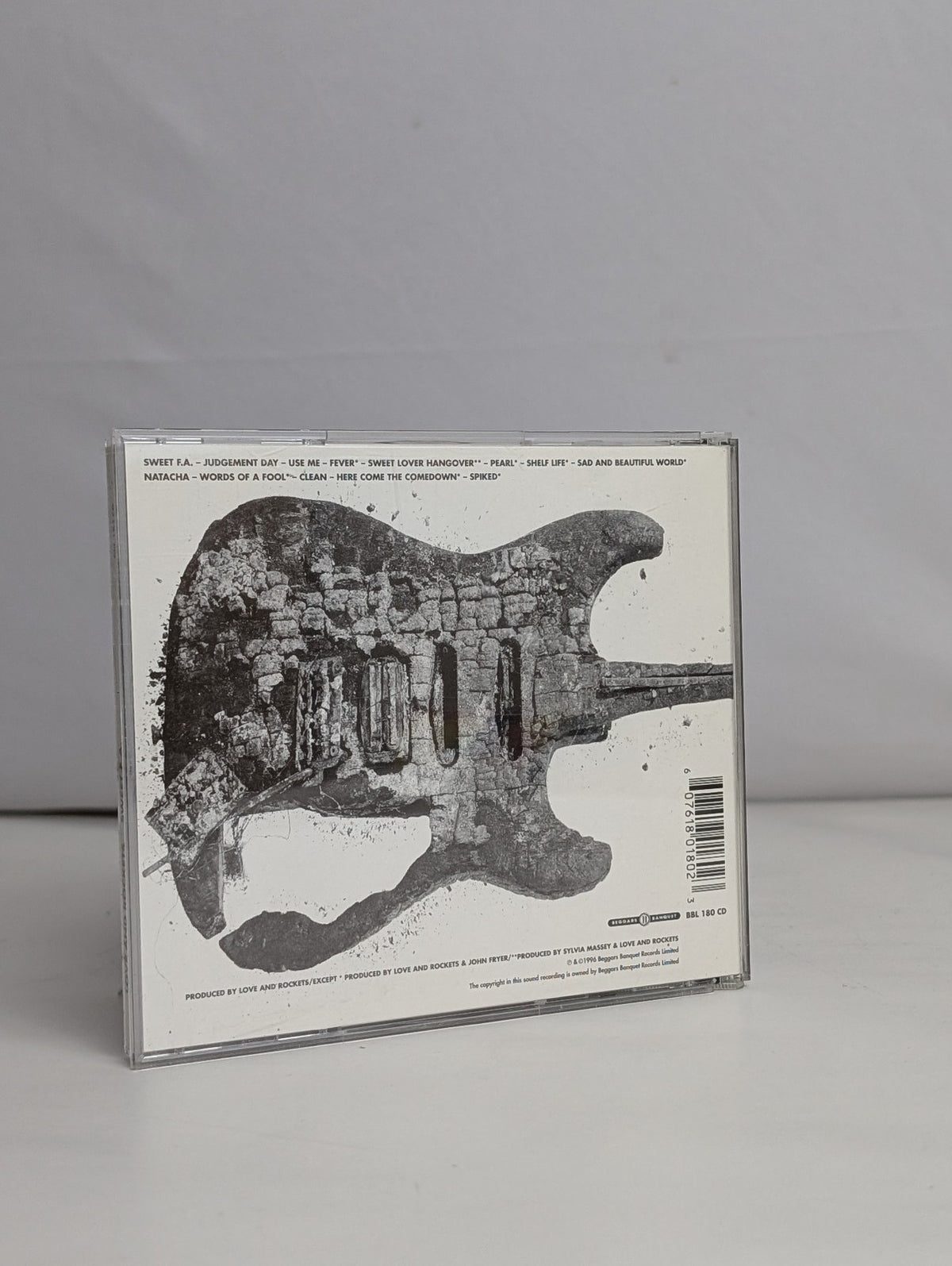 Sweet F.A.Love And Rockets1996 – UKCD, AlbumBeggars Banquet – BBL  180 CD
