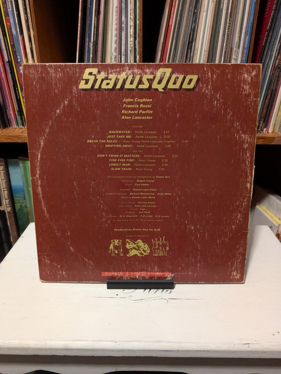 Status Quo   Quo LP  12" Record  1