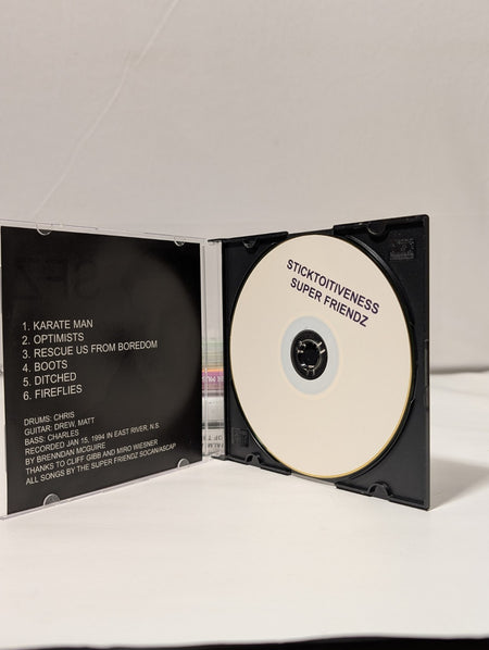 SFZ - Sticktoitiveness - CDr - EP - 2006 *SUPER RARE*