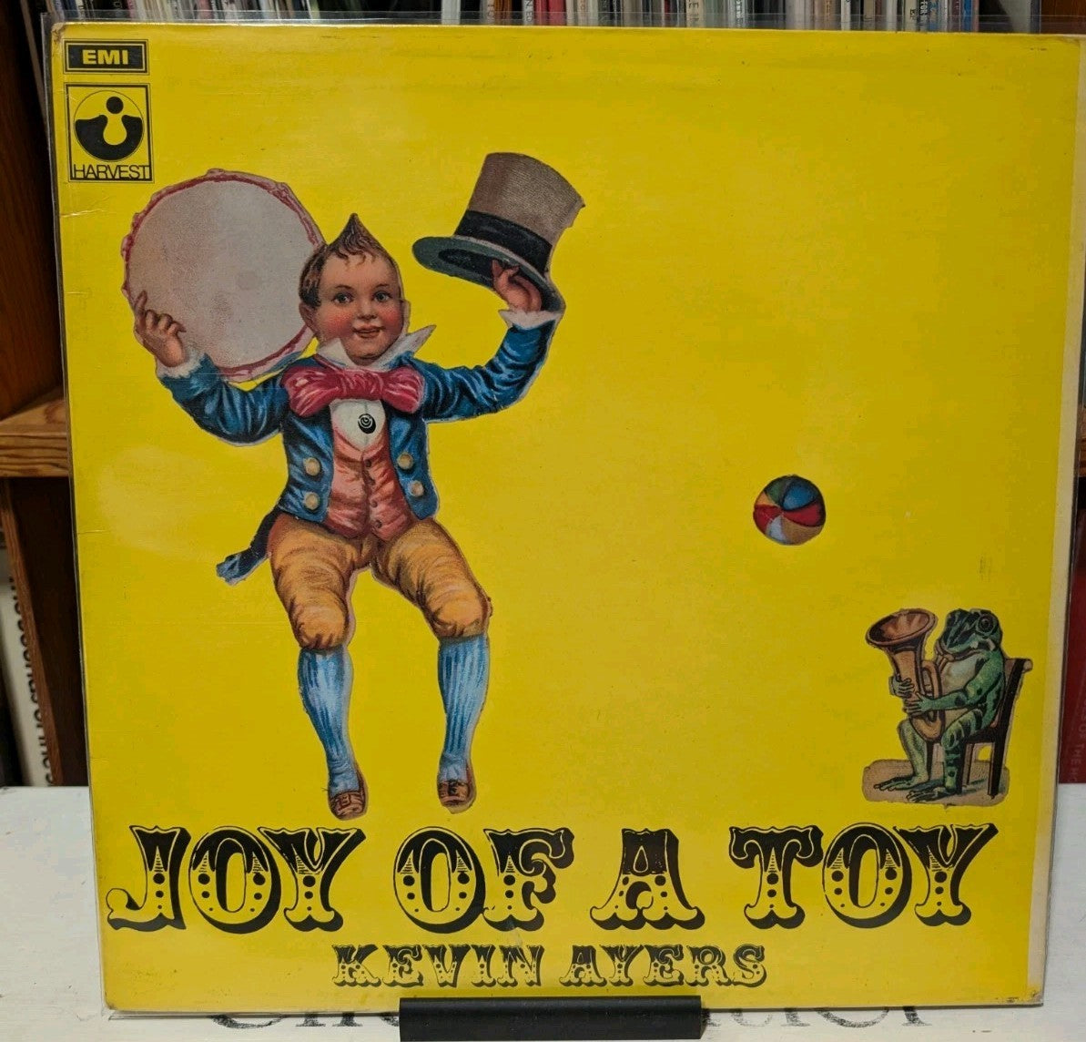 Kevin Ayers ‎– Joy Of A Toy VINYL LP UK 1969- Repress-Transitional Press-RARE0