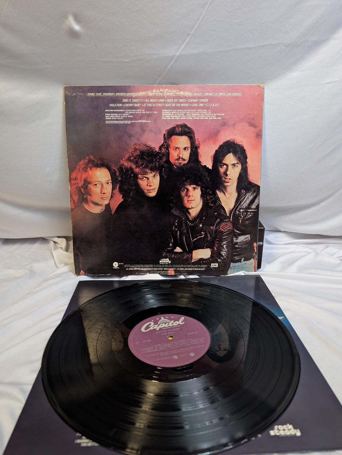 STARZ   VIOLATION   1977   LP  OG SLEEVE  ALBUM #SW 116171