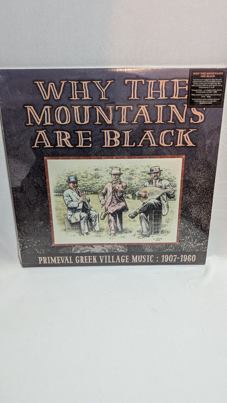 WHY THE MOUNTAINS ARE BLACK *NEW* 12" LP *LIMITED EDITION* TMR334G