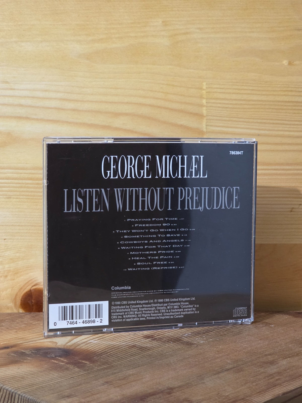 George Michael Without Prejudice Vol 1 - CD3