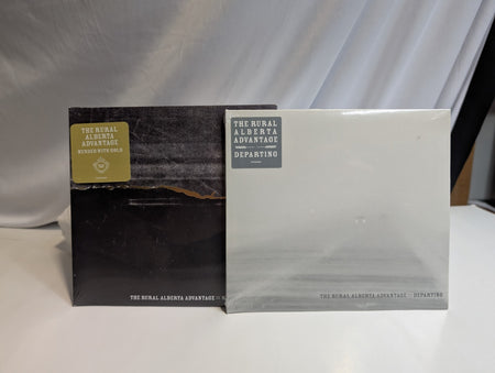 THE RURAL ALBERTA ADVANTAGE    MENDED WITH GOLD + DEPARTING  CD   NEW1