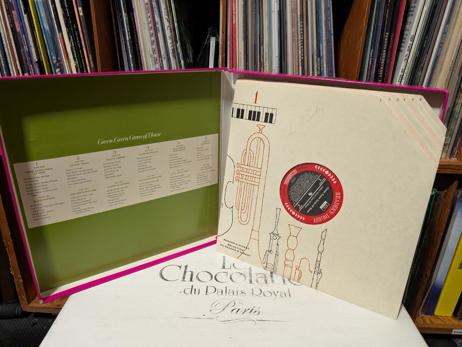 Green, Green Grass Of Home 72 Tuneful Folk Songs Of Today Vinyl Record Box Set3