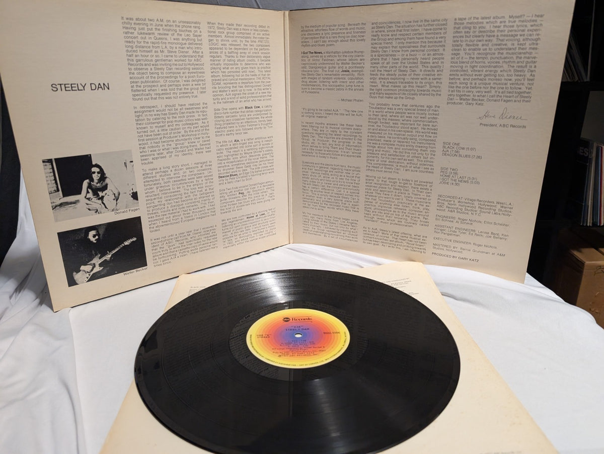 STEELY DAN - AJA -CAD PRESSING W/ OG SLEEVE