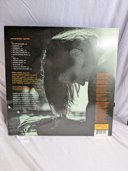 PATRICIA BARBER - NIGHTCLUB - LP,HQ,180G / 90749