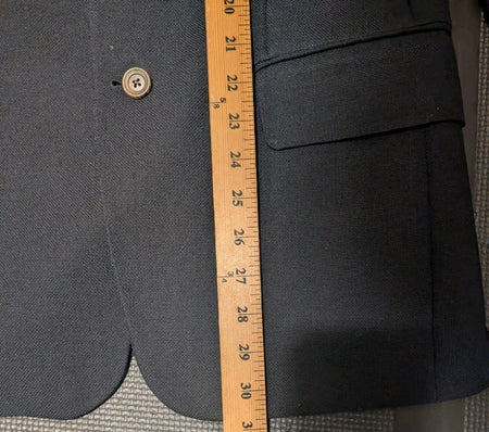 Arnold Brandt Dark Navy Blue Mohair Blend Blazer 40R 4054513