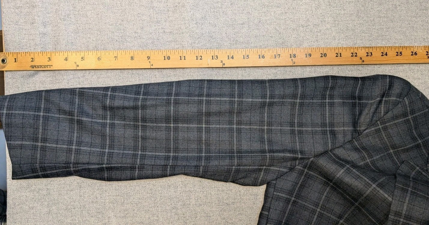 Zanetti/Moores Suit Jacket   Plaid Black7
