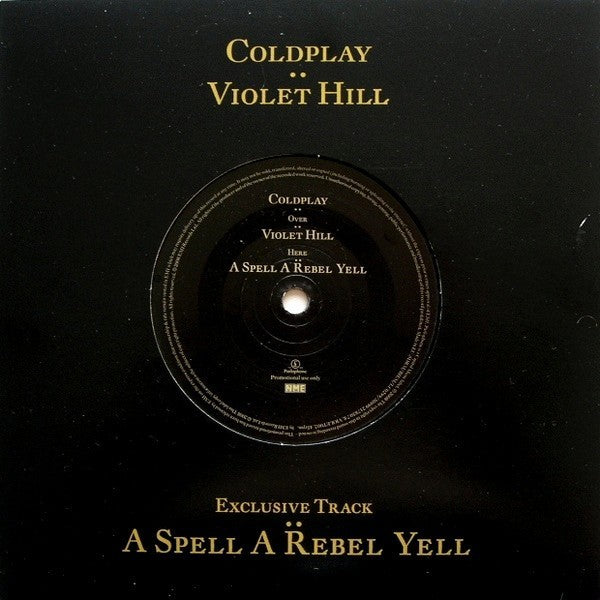 Coldplay Violet Hill   7" VINYL RECORD  0
