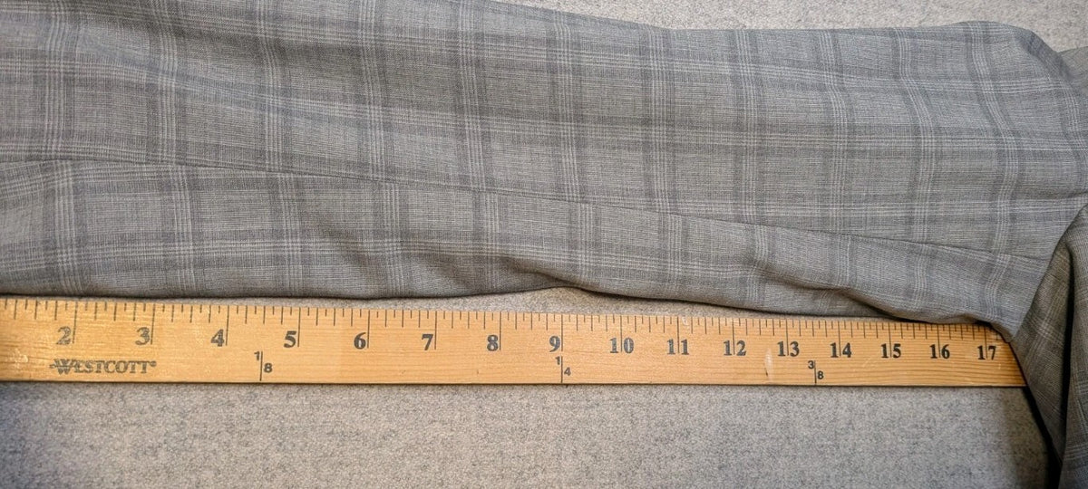Topman Suit Jacket (34) + Pants (30R)   Grey Plaid7