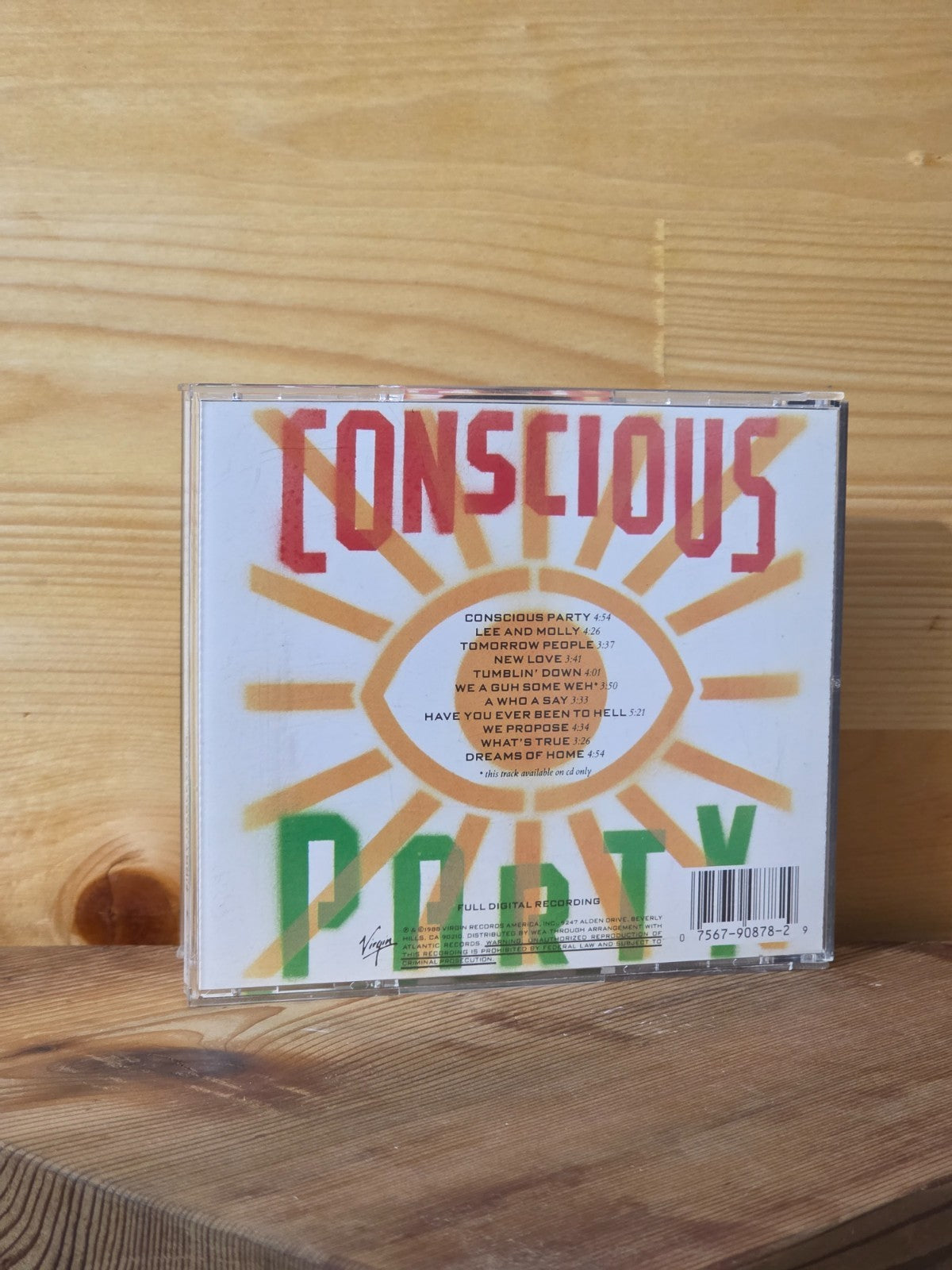 Ziggy Marley Conscious Party - CD 3