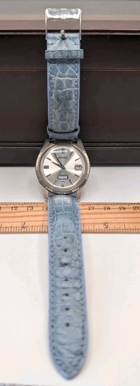 Vintage Seiko Seikomatic 6206 8100 Diashock 26 Jewels Automatic Watch4