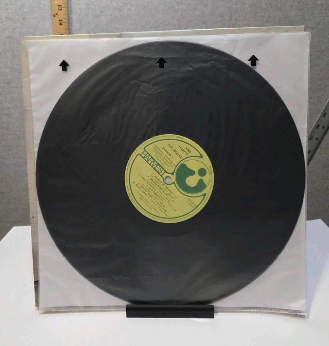 The Monks - Bad Habits - 12" Record -ST-6470 - Canada - 19806