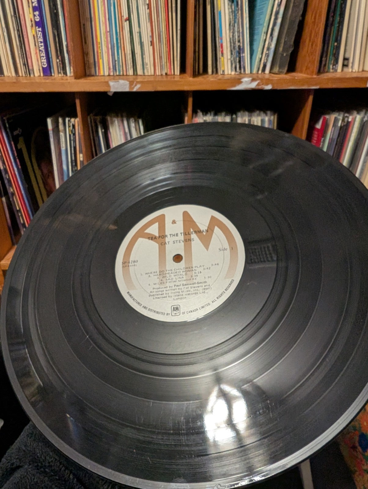 Cat Stevens   Tea For The Tillerman VG+/VG 1974 Ultrasonic Clean Vinyl2