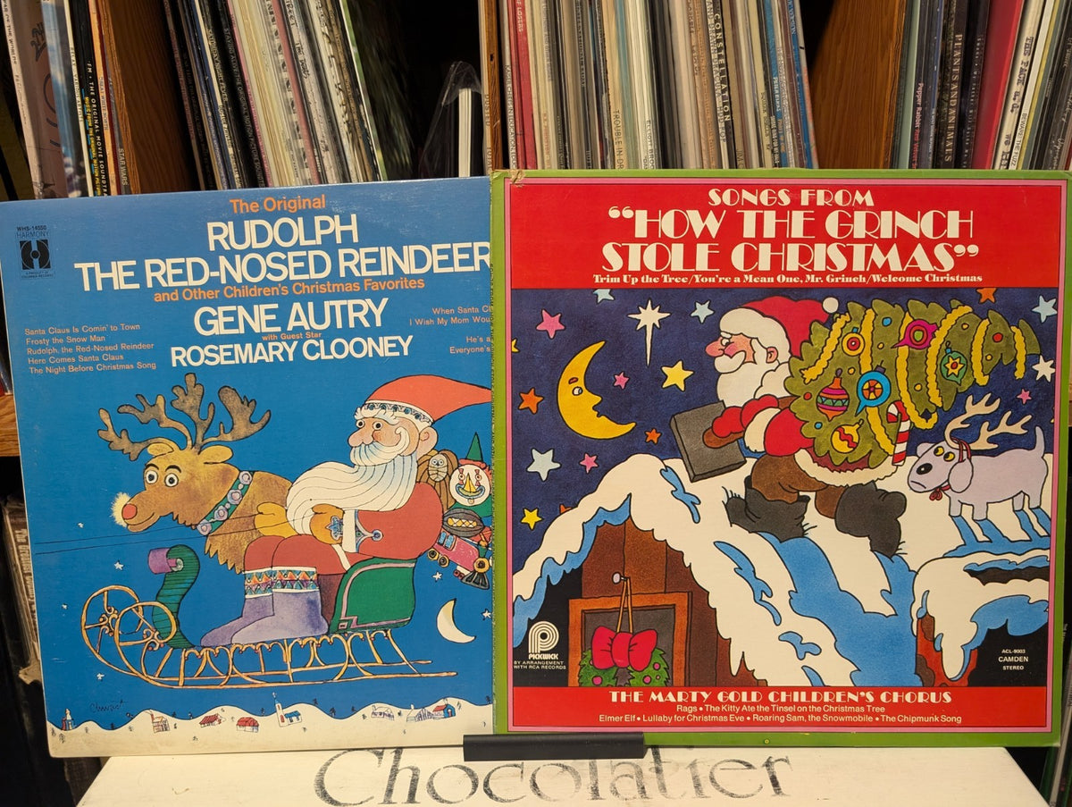X Mas Rudolph The Red Nosed Reindeer+How The Grinch Stole X Mas 12" Vinyl Record0