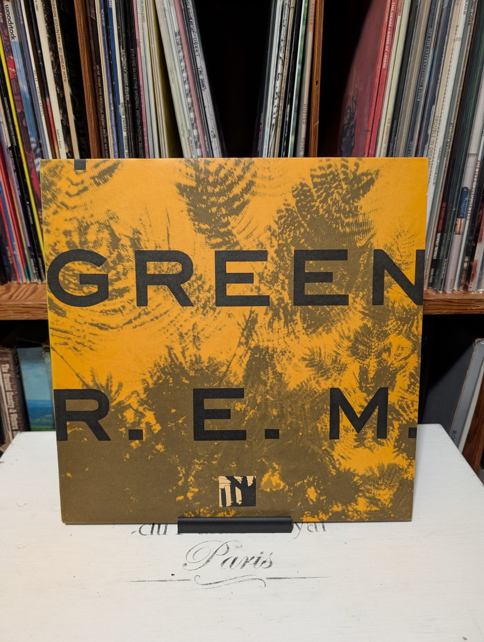Vtg 1988 REM Album GREEN Record 1ST PRESSING Vinyl w\ Inner Lp R.E.M.0