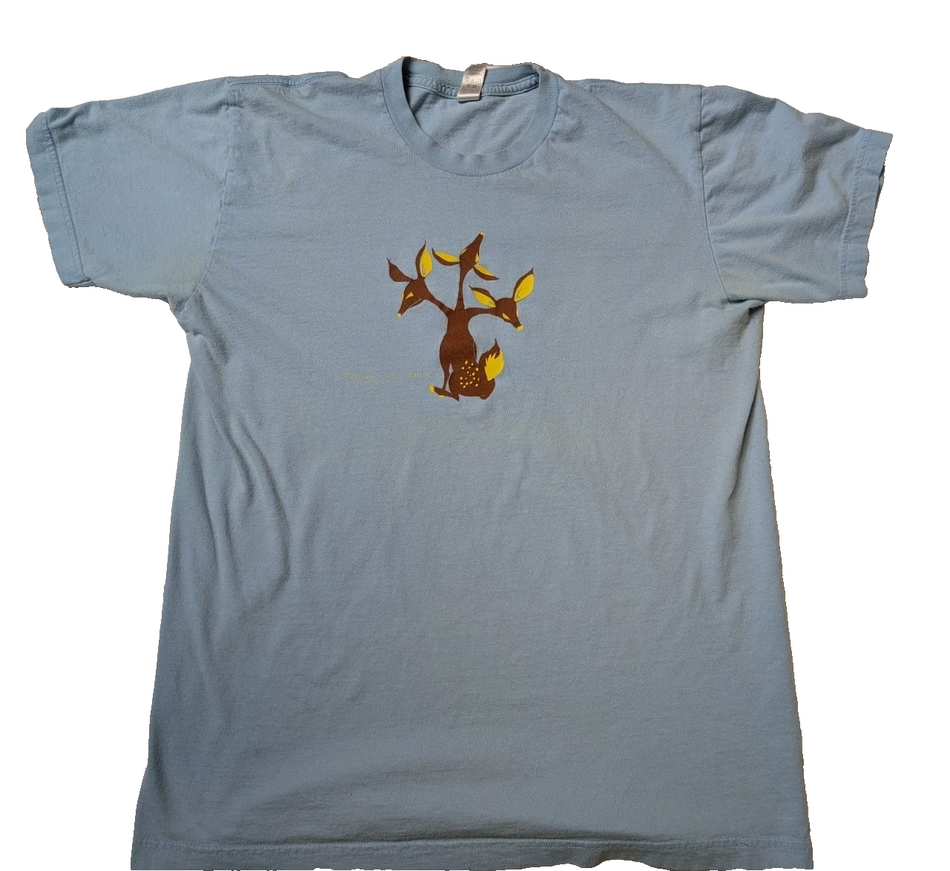 Raising The Fawn  Band Tee  Size Medium  Canadian Indie   Rare0