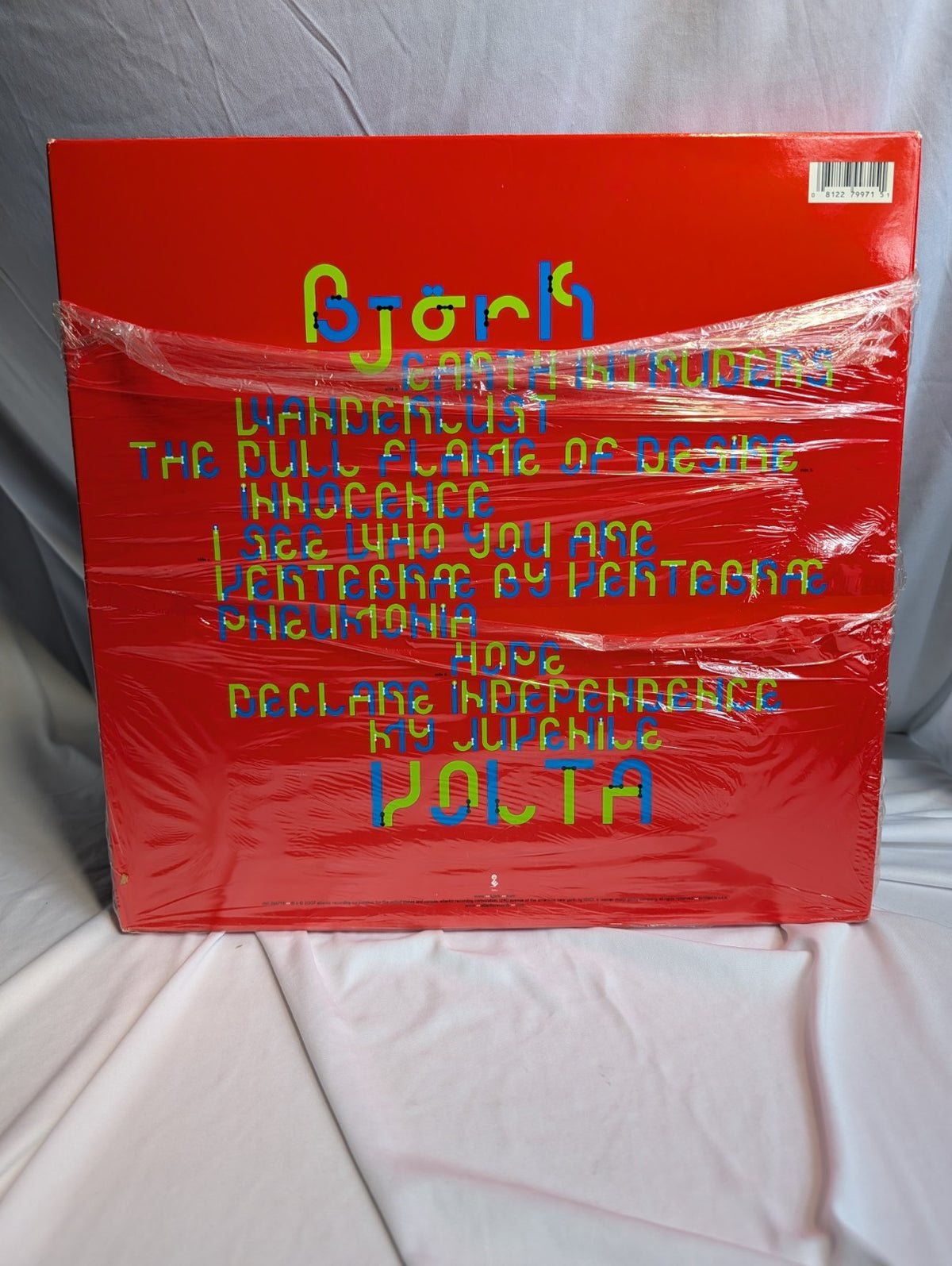 BJORK - VOLTA - 2X SPECIAL EDITION W/HYPE STICKER - 12" VINYL