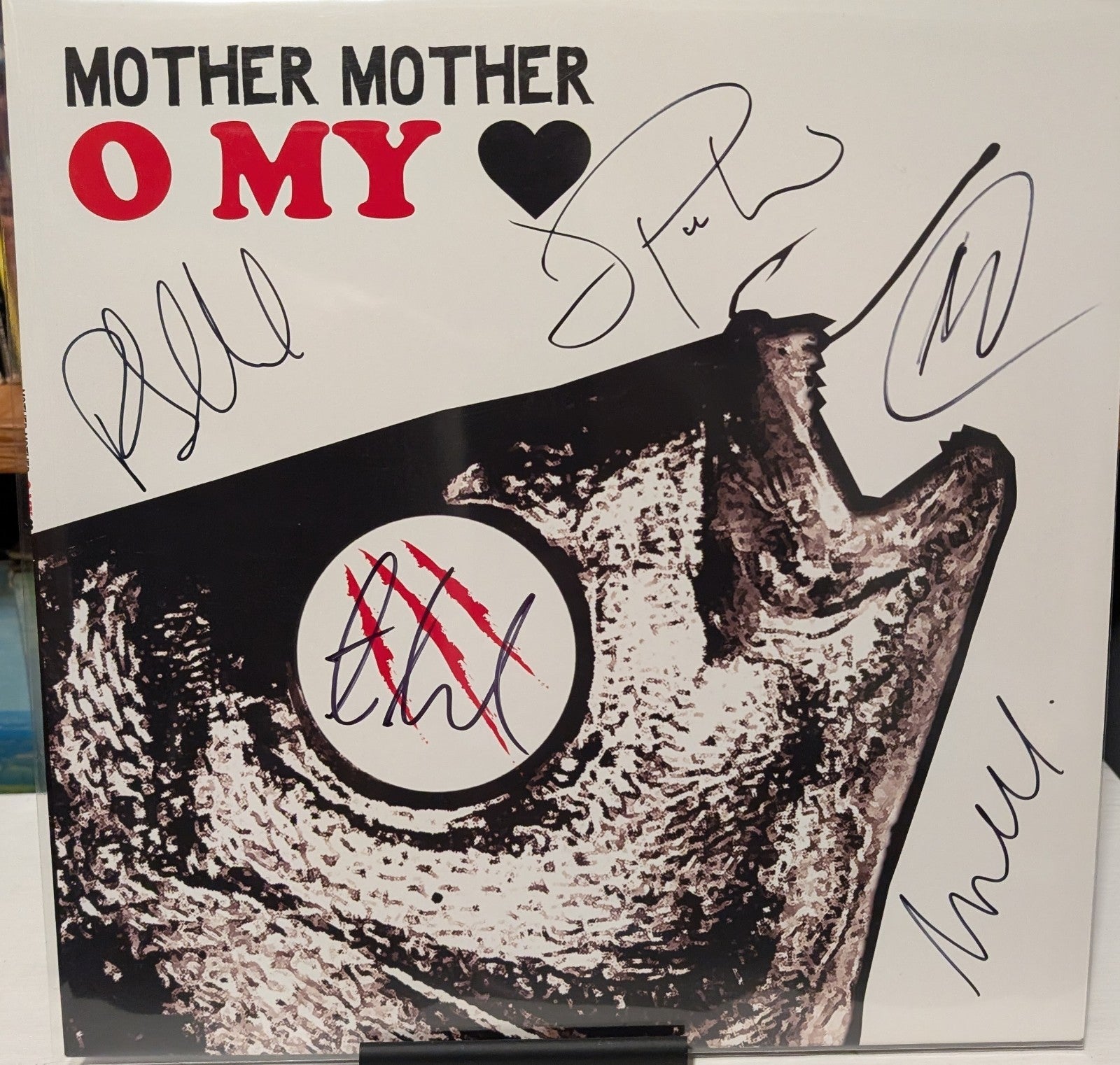 Mother Mother   O My Heart   Vinyl Record First Press 2008 Q1 00821  AUTOGRAPHED1