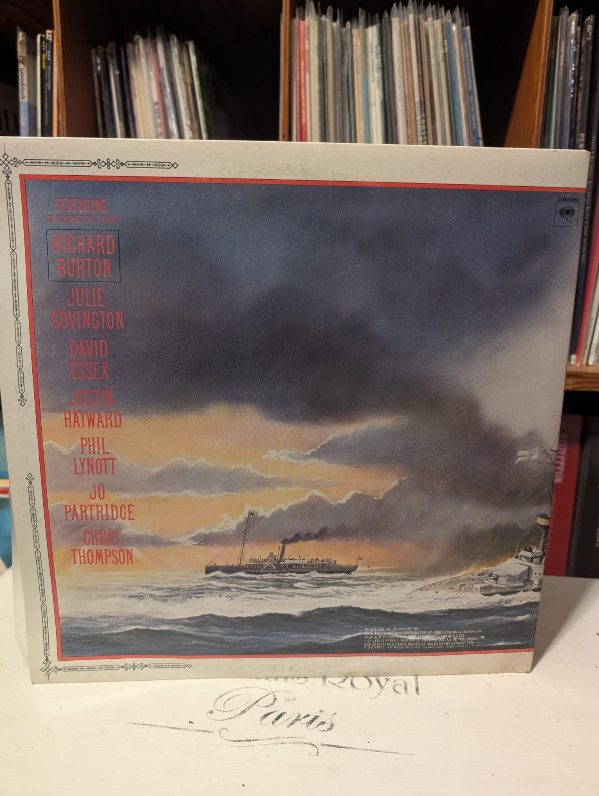 Jeff Wayne’s   The War Of The Worlds   PC2 35290 Vinyl Columbia Records 2LP 19783