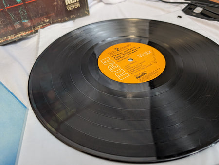 DAVID BOWIE - THE RISE AND FALL OF ZIGGY STARDUST -LP- ALBUM#LSP-4702 OG INSERT